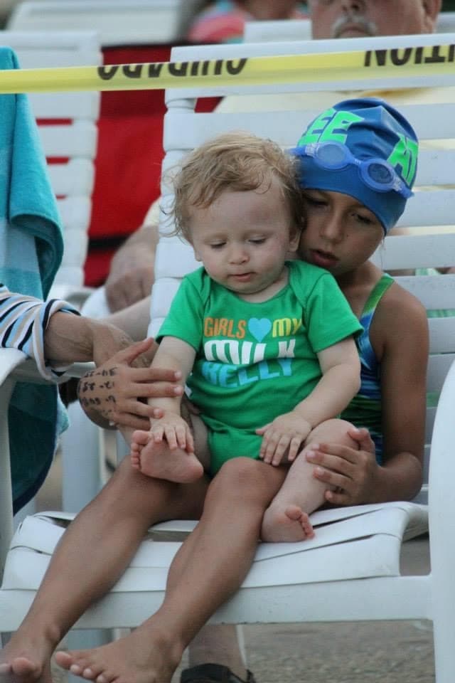 Kids at Atlee Recreation pool